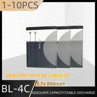 BL4C Battery 890mAh Rechargeable for Nokia 6100 2228 1265 6088 6301 6300 7200 7270 6125 6102 3500C 2652 1325 BL-4C Batterie