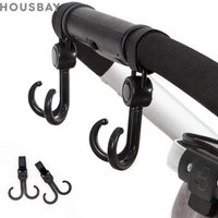 2 Teile/satz Haken Für Kinderwagen Auto Warenkorb Haken Baby Kinderwagen Zubehör Drehen 360 Grad Haken Kinderwagen Organizer Tasche Aufhänger