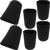 6Pcs Mason Jar Sprouting Blackout Shades Covers Sleeves Protective for Hydroponic Cultivation Water Grow Jar