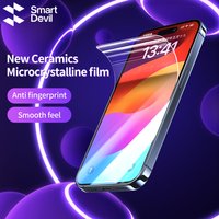 SmartDevil-Film microcristallin pour iPhone 15 Pro Max, protecteur d'écran, couverture complète HD, film hydrogel