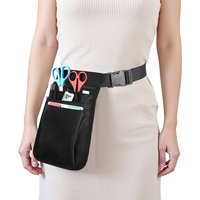 Waiter Waist Pack with Pockets Working Serving Pouch Adjustable Belt Waist Money Tool Bag for Restaurants Gardening Nursing