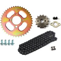 AliExpress NONE ATV 428 Front Rear Sprocket 116 Links Drive Chain Kit For 50cc 70cc 90cc 110cc 125cc ATV Go Kart UTV Buggy Quad Bike Parts