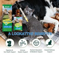 Dog Joint Supplement Liquid Collagen For Pain Relief Supports Gut Health & Overall-Vitality For Senior Dogs For Hip And Joint