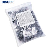 900PCS 30Values DIP Electrolytic Capacitor Kit 0.1uF-1000uF for Electronics KIT 0.1uF 10uF 100uF 1000uF