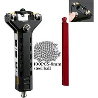 EDC Outdoor Competitive Portable Hunting Tool 3D Printed All Metal Pulley Automatic Continuous Slingshot image 3
