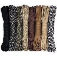 Paracorde 550, 7 brins, 4mm, cordon de Parachute tactique militaire, accessoires de Camping, survie en plein air, corde de Bracelet à bricoler soi-même