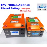 12V 500ah 600ah Lifepo4 Battery 1000ah 800ah 300ah Multi scenario used for mobile power RV outdoor camping lighting+charger