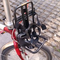 For Brompton Folding Bike Front Rack Aluminum Alloy Lightweight Durable Bicycle Luggage Carrier Cycling Bicycle Accessories
