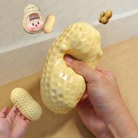 Peanut stress ball, squeeze ball, soft toy slow rebound relaxation toy, sensory stress relief toy, student party gift