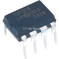 5PCS/LOT PIC12F508-I/P PIC12F508 12F508 DIP-8