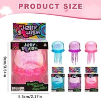 hot Jellyfish Squish Beach Water Play Octopus Toy Outdoor Squeeze Toy Simulated Octopus Stress Balls Relief Fidget Toy for Kids