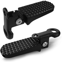 AliExpress MPPMCK Foldable Bicycle Rear Foot Pegs Aluminum Alloy Passenger Footrests Pair with Anti Slip Surface Fits 9mm Rear Axle for Bikes