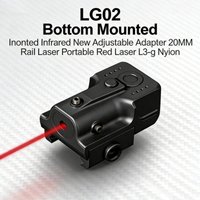 2026 LG02 Bottom Mount Infrared Red Laser 20mm Rail Adapter L3-g Nylon Portable Tactical Equipment