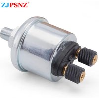 VDO Oil Pressure Sensor 0To10 Bars 1/8NPT 1/4NPT 10mm 13mm Diesel Generator Parts Stainless Crew Plug Alarm Oil Pressure Sensor