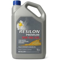 skResilon Premium 5W30 UX Fully Synthetic Engine Oil Low Saps C3 GM Dexos 2 5La