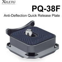 XILETU Anti-Deflection Quick Release Plate 38mm Arca Type for XQ Backpack Clip Tripod Head Multi-Scene Fast Switching