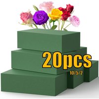 Large Floral Foam Blocks Flower Mud Artificial Fresh Flowers Dry Wet Green Foam Block for Flower Shop Wedding Party Supplies