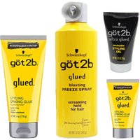 Got2b Glued Spiking Glue Hair Gel Water invisible Resistant Strong Hold for wig adhesives dege control gel for Screaming Hold