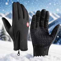 Unisex Motorcyclist Cycling Gloves Men Women Biker Warm Winter Autumn Waterproof Thermal Touchscreen Anti-slip Motorcycle Gloves