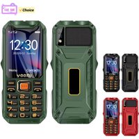 YEEMI Q8 2G CellPhone 2.4inches GSM HD Display Dual SIM Loud Voice Big Keyboard Dual Flashlight Mobile Phone Excellent Quality