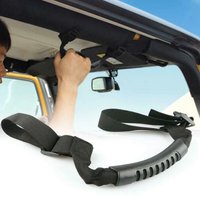 Wide Grip Roll Bar Grab Handles for Wrangler JK JKU TJ Unlimited Car Roof Safety Handle Interior Door Grip Bar