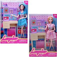 30cm Beautiful Nurse Doll With Medical Tools Accessories Set Princess Doll Toys for Children Dollhouse Miniature Pretty Girl