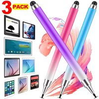 1-4Pcs Double Headed Universal Stylus Pen Tablet Touch Pens for iPad Pencil IOS Android Mobile Phone Screen Drawing Stylus