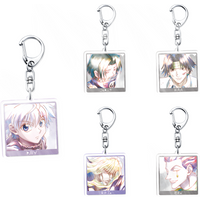 Anime Peripheral Acrylic Pendant Wholesale Full Time Hunter Campus Creative Jewelry Keychain