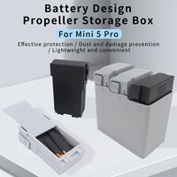 For DJI Mini 5 Pro Drone Propellers Storage Box Blade Anti-fall Dustproof Mini5pro Wing Battery Shape Protection Case Accessory