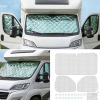 Motorhome Thermal Windscreen Screen Cover Wrap UV Protection Internal Thermal Blinds For Fiat Ducato Peugeot Boxer Citroen Relay