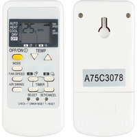 A75C3077 A75C3078 Remote Control Compatible With Panasonic Air Conditioner CWA75C3077 CWA75C3078 CS-UE12JKD CS-UE12JKE CS-RE9GKE