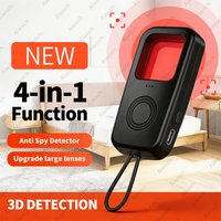 Hidden Camera Detector 2026 Anti-Spy Camera Finder with Emergency Light and Intrusion Alert for Home, Car, Hotel and Office