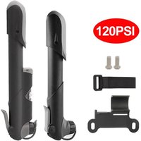 AliExpress NONE Mini Portable Bike Pump with Pressure Gauge AV/FV Valve Inflator for MTB Outdoor Cycling