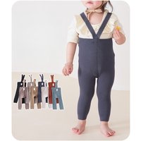 0-2T Newborn Baby Tights 8 Color Suspender Pants Soft Comfortable Leggings Infant Boys Girls Daily Pantyhose Clothing