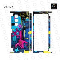 Colorful Anti-Scratch Stickers For Samsung Galaxy Z Fold6 5 4 3 7Fold5 Protective Decal Skin Cover Back Film