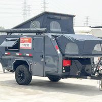 Tundra Off-Road Trailer Hardtop Camper RV Mobile Roof Top Self-Driving Outdoor Aluminum Self-Towing Exterior Accessories