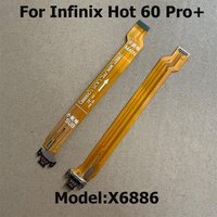 For Infinix Hot 60 Pro Plus Pro+ Fast USB Charging Dock Board Connector PCB Charger Microphone Port Flex Cable X6886