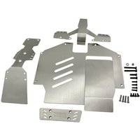 Stainless Steel Chassis Armor Protection Protector Skid Plate for Traxxas Unlimited Desert Racer UDR 1/7 RC Car Upgrade Parts