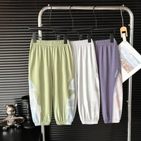 Summer Kids Sport Pants Thin Loose Kid Baby Boy Girl Clothes Soft Quick Dry Childrens Trousers