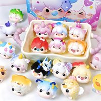 Sandy Bubblegum Head 3rd Generation Menge Series Blind Box Blind Bag Creative Dolls Cute Desktop Ornaments
