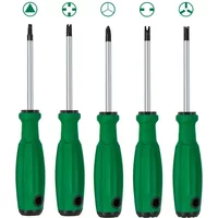 5Pcs Special-shaped Screwdriver Set U-shaped Y-Type Triangle Inner Cross Three Points Screwdriver Bit Tool