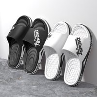 Fashion Men's Sandals Summer EVA Comfortable Anti-Slip Soft Soles House Slippers for Indoor Outdoor Wear Breathable Shower Slide