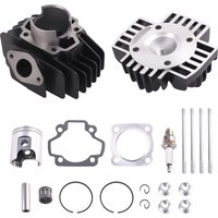 PW50 60cc Big Bore Kit Dirt Bike Zylinderkopf Kolben FÜR Yamaha QT50