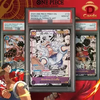 One Piece Art SEC Gem Mint 10s Scored Grade Card Luffy P.S.A10 Collector High Quality Replica Proxy Cards English