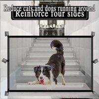【Nice】Foldable Dog Fence Pet Isolation Net Safety Fence Pet Magic Gate Baby Safety Door