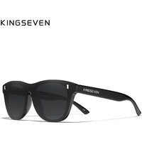 Genuine KINGSEVEN New Brand Design Men's Glasses Polarized Sunglasses Women Integrated Lens Fashion Eyewear Oculos de sol