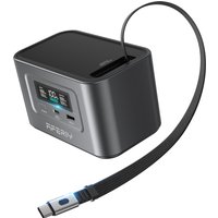 AFERIY Nano100 Tragbare Powerstation, 100W 99,2Wh, Teleskopisches Typ-C-Kabel, 1,5h Vollaufladung, 3000+ Zyklen LiFePO4-Akku