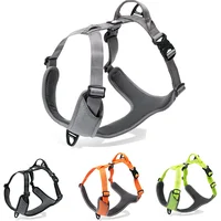 Winhyepet-Reflective Nylon Pet Harness, Dog Vest, Anti-Escape, Outdoor, Hiking, Accessories for Yorkie,Puppy,Large
