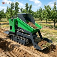 2026 The Latest Track Tipper 500kg Multi-Terrain Use Large Capacity Tipper Equipped With A Variety Of Accessories Customized