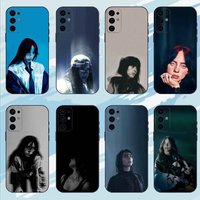 S-Singer B-Billie Eilish Phone Case For Samsung S25,S24,S23,S22,S21,S20,Plus, Soft Silicone Black Cover